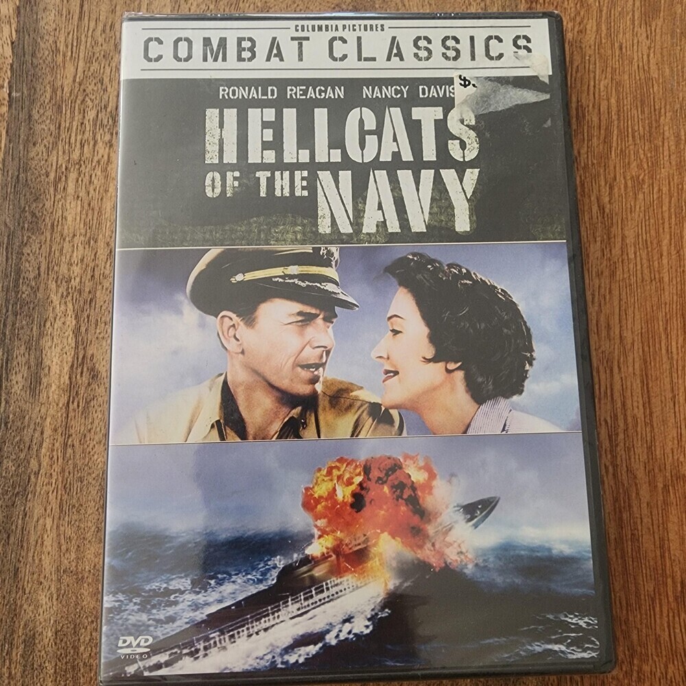 Vintage Hellcats Of The Navy DVD Ronald Reagan Nancy Davis Sony New Sealed
